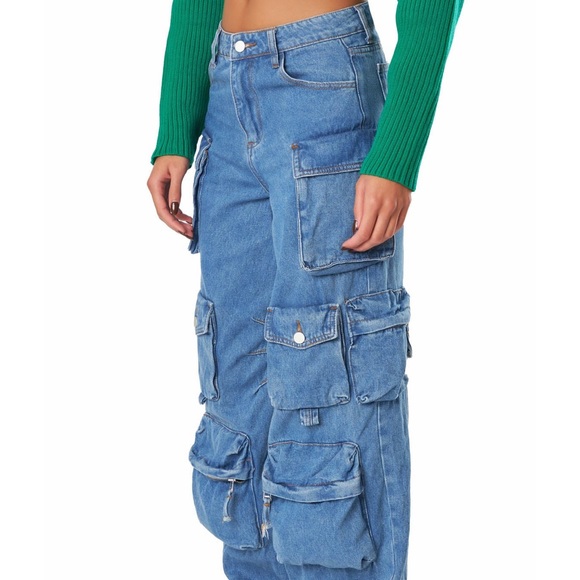 Dolls Kill Jeans The Kript Pixley Cargo Jeans Poshmark